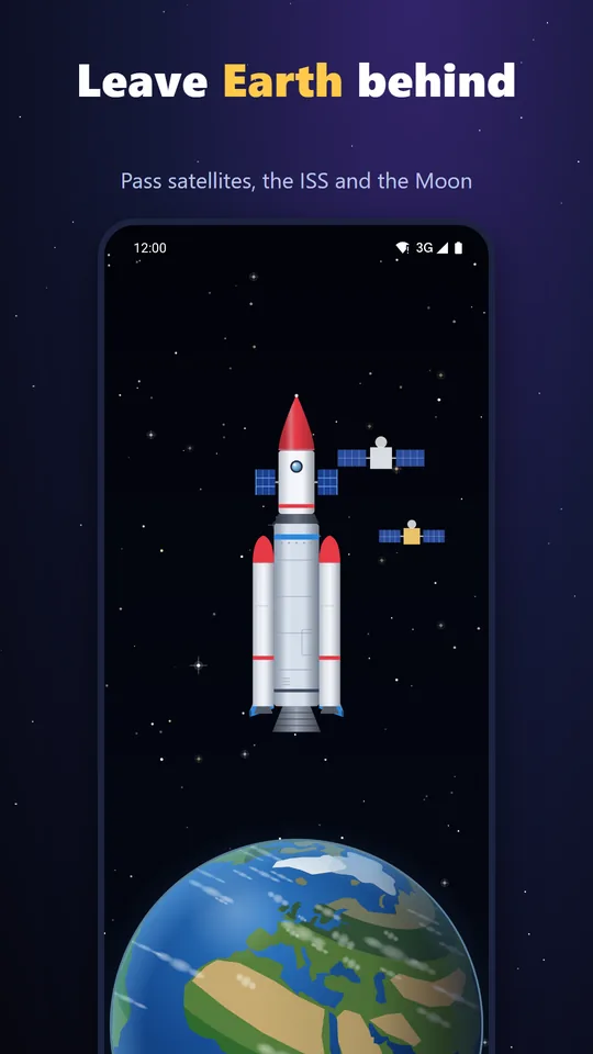 Leaving Earth behind
