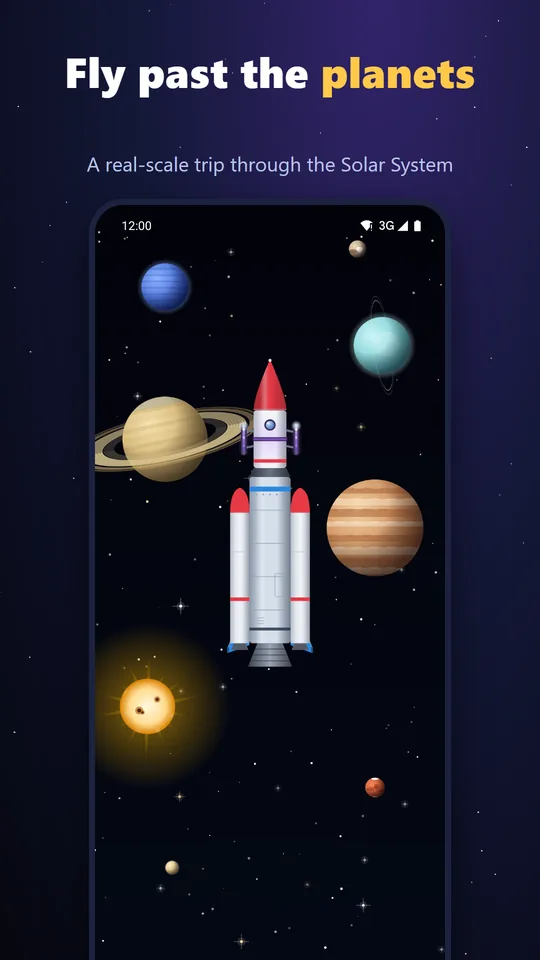 Flying past the planets